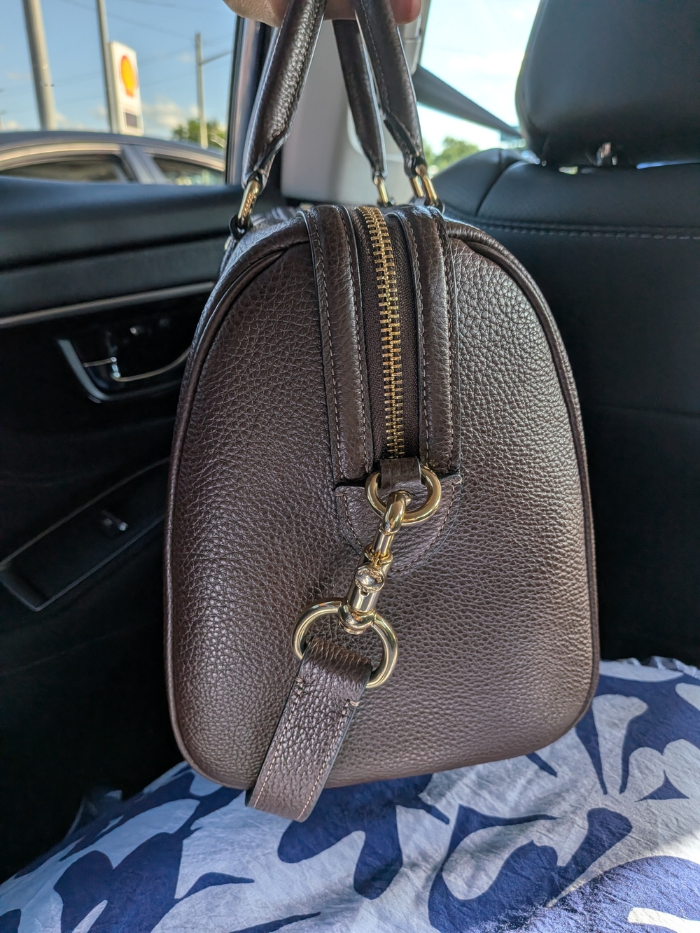 Coach Large Rowan In Maple (Slouchy Version) - Picture 10 of 11